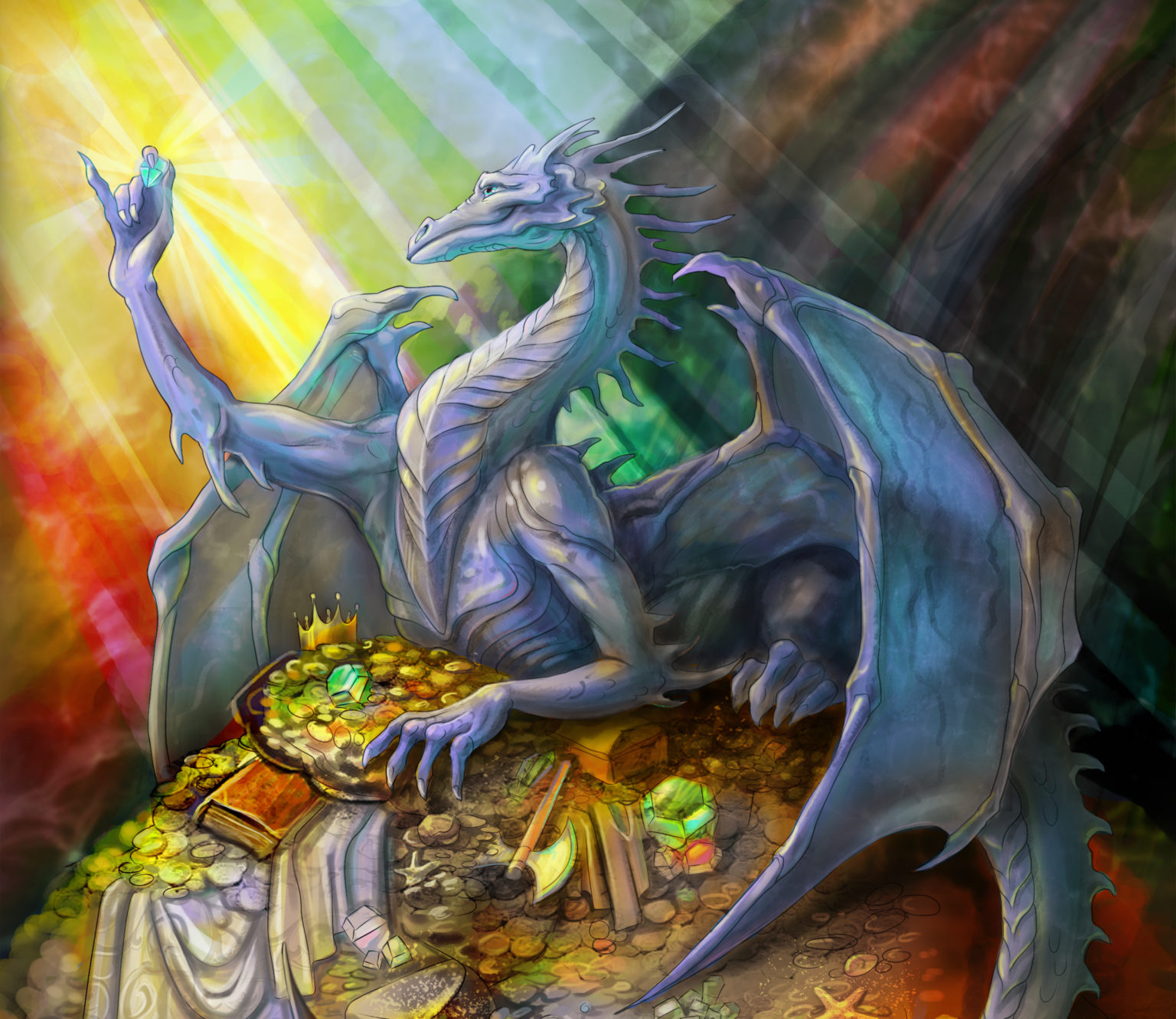 Smaug-gold-hoard-no-refine - Pease Curren